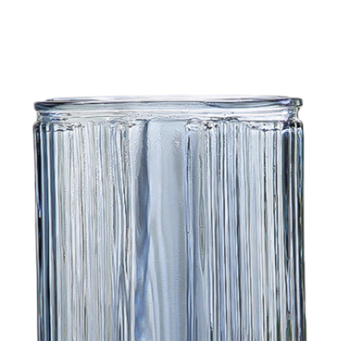 Duiaynke Glass Vase, Glass Ornament,Plant Vases Modern Terrarium Holder Display, for Dining Table Office Desktop Home Decor