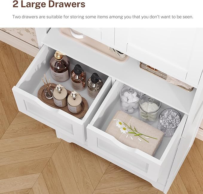 Iwell Tall Storage Cabinet