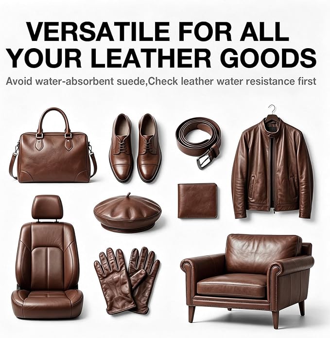 Dark Brown Leather Repair Kit, Leather Recoloring Balm – Restore & Repair Faded