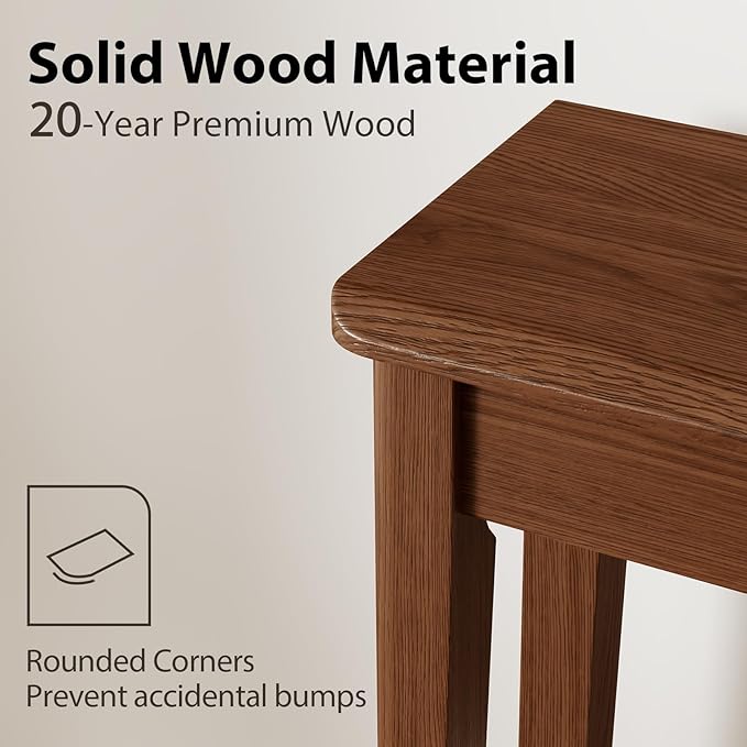 AQIMUELE Wood Console Table
