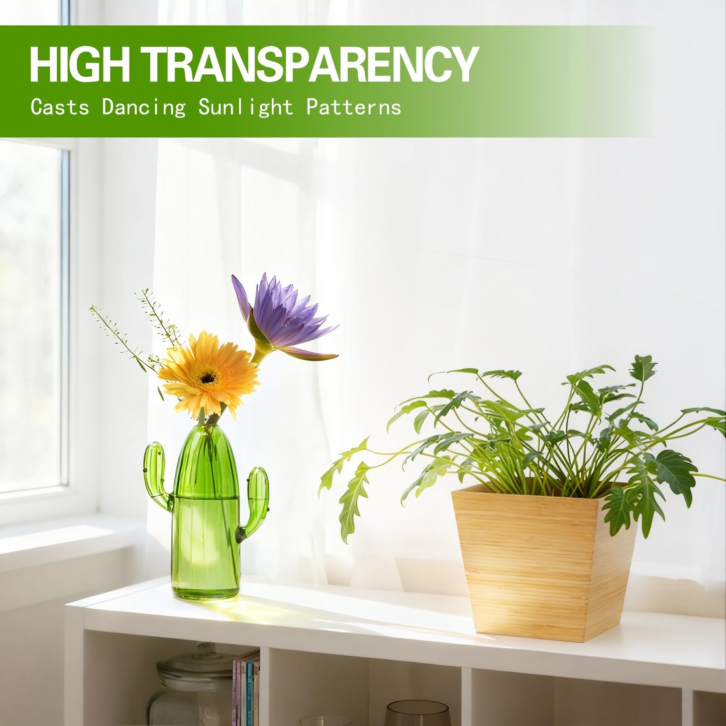 XXXFLOWER Cactus Plant Propagation Station Terrarium Jars for Plant Cuttings Air Plant Holders Unique Glass Flower Vase for Hydroponics Plants for Plant Lovers Home Garden Decor