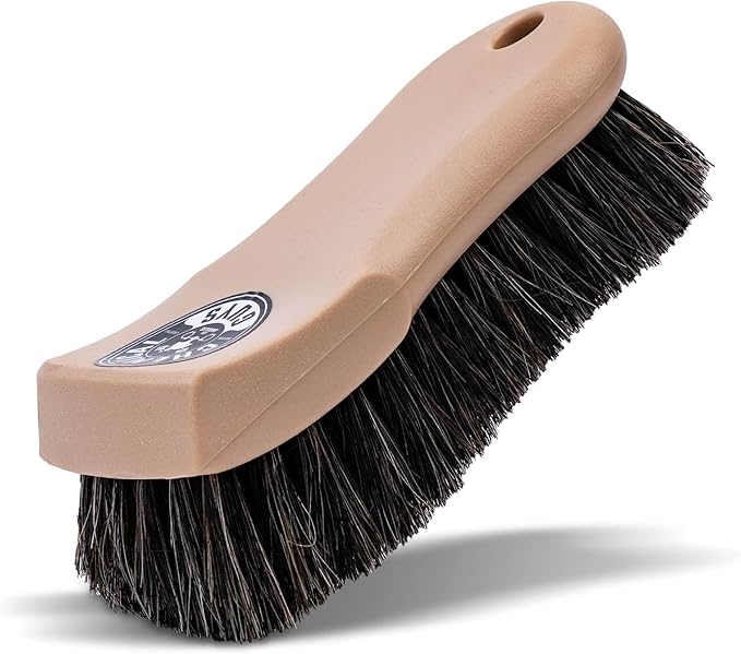 Chemical Guys Long Bristle Horse Hair Leather Cleaning Brush