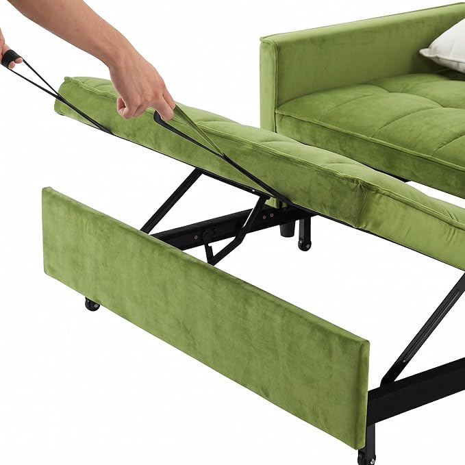 3 in 1 Convertible Sofa Bed, Loveseat Sleeper Sofa