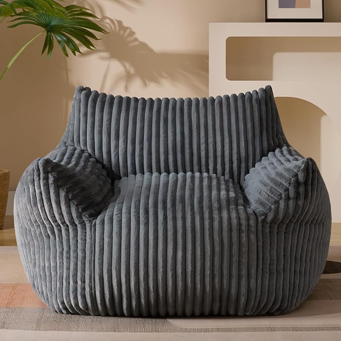 Giant Plush Bean Bag Chair for Adults