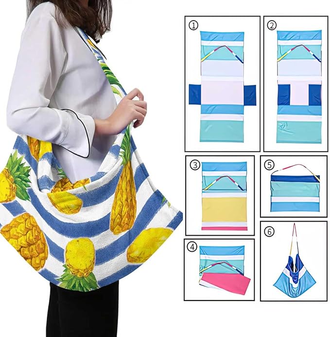 Irisbell Lounge Chair Towel Cover
