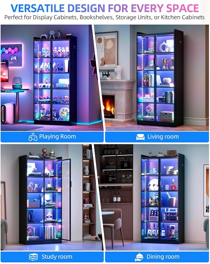 Dystler 65" Display Cabinet