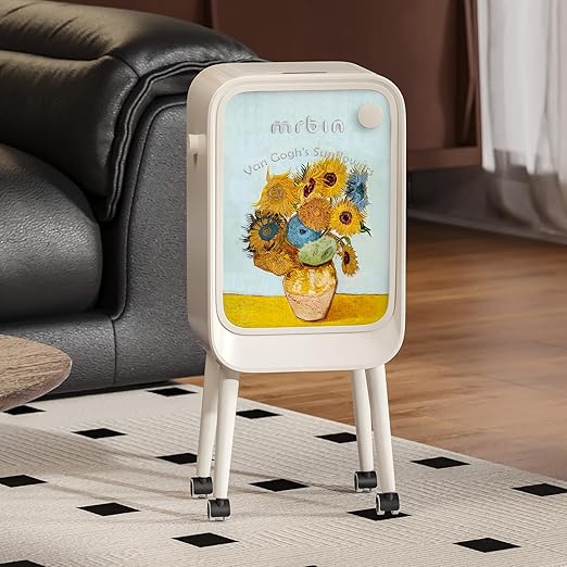 MRBIN Stainless Steel Motion Sensor Trash Can Bathroom