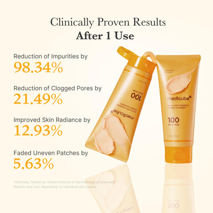 medicube PDRN Marshmallow Whip Cleanser | Face Wash, Cleansing Foam for Pore Care & Uneven Skin Tone | Gentle Daily Deep Cleansing | Hydrating and Nourishing Facial Cleanser | Korean Skincare