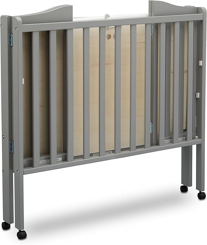 Delta Children Folding Portable Mini Baby Crib