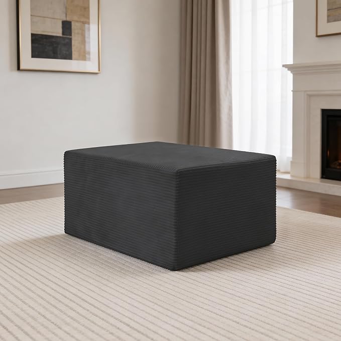 Ottoman for Cloud Sectional Boneless Couches Living Room, Modular Ottoman for
