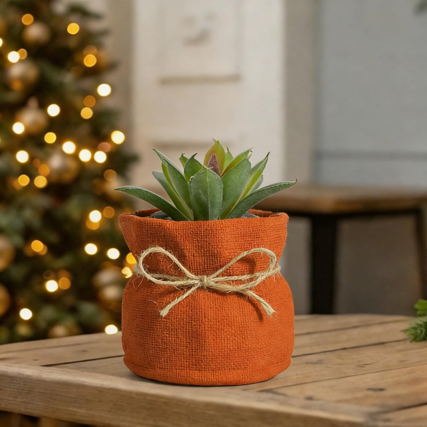 ehuoyan Succulent Pots Flower Pots for Indoor Plants Cute Plant Pots Candy Bowl for Office Key Holder Bowl Farmhouse Table Decor (Orange)