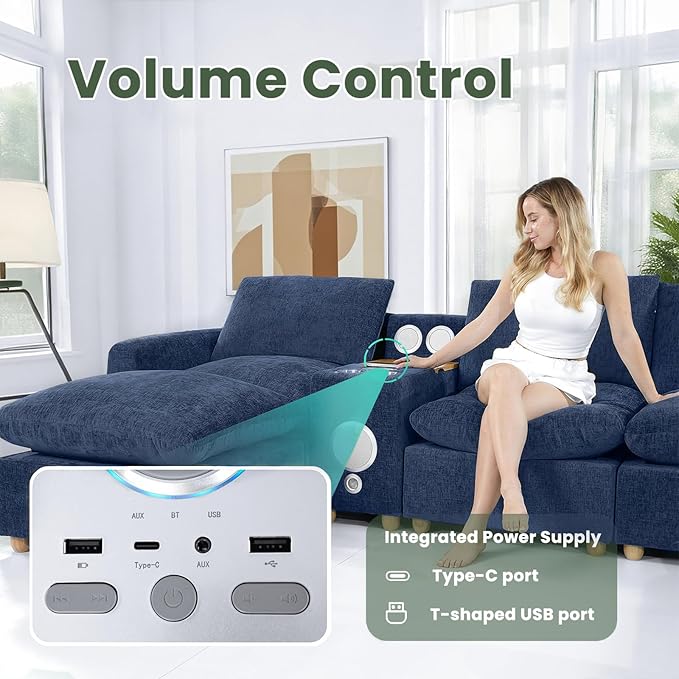 Brelice Modular Sofa Console