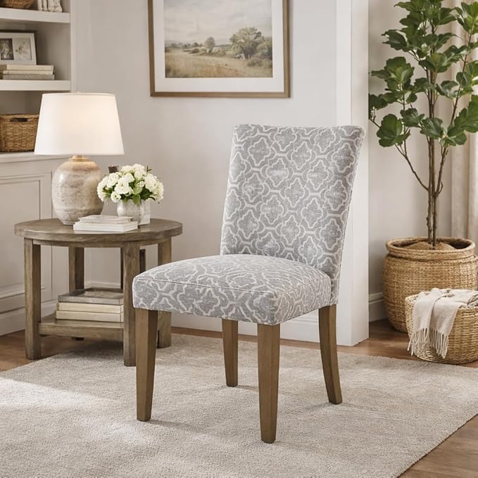 HomePop Parsons Classic Upholstered Accent Dining Chair