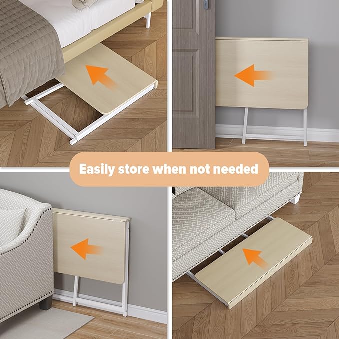 WOHOMO Folding Desk, Small Foldable Desk 47.2"