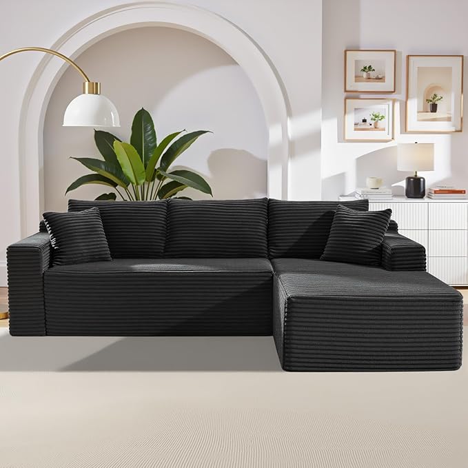 Cloud Sectional Couch, 105 Inch Modular Sectional Sofa