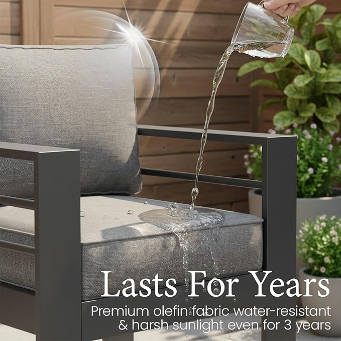 LayinSun Aluminum Furniture Set