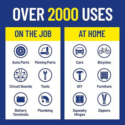 WD-40 Original Formula, Multi-Use Product with Smart Straw Sprays 2 Ways, 14.4 OZ [2-Pack]