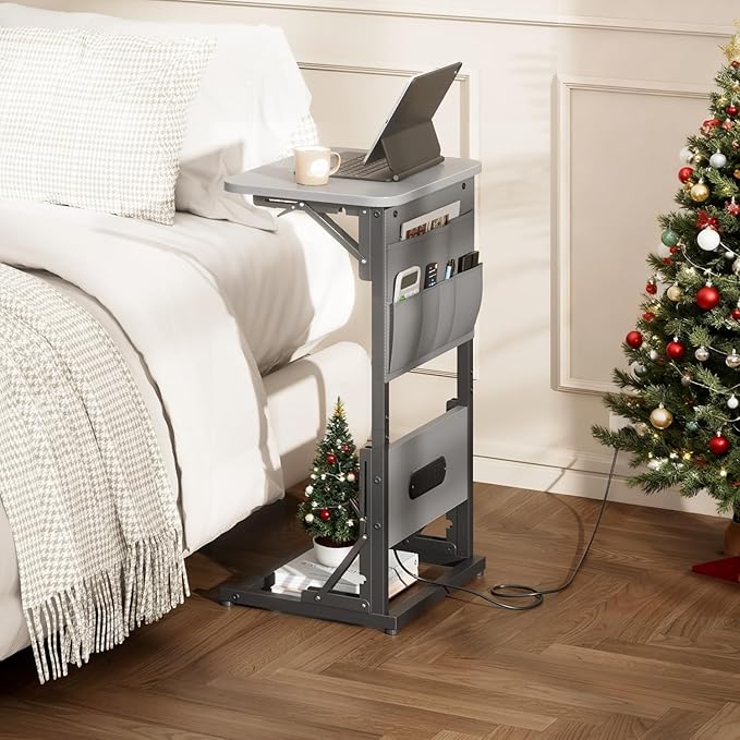 HLDIRECT C Shaped End Table