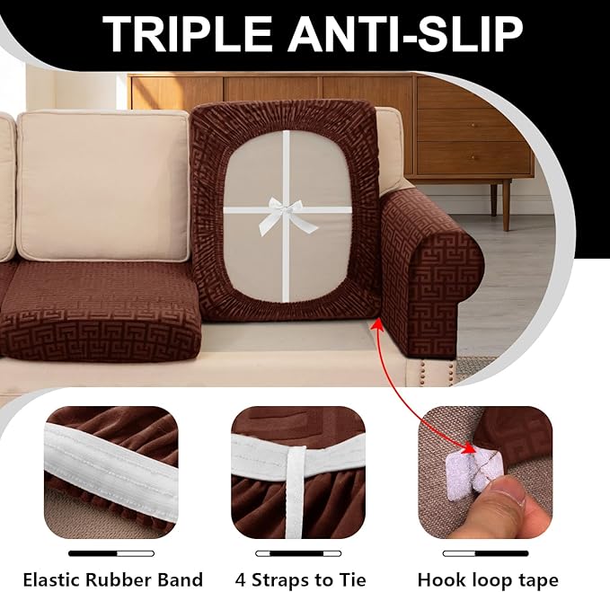 UNBBRRL Stretch Couch Cushion Cover