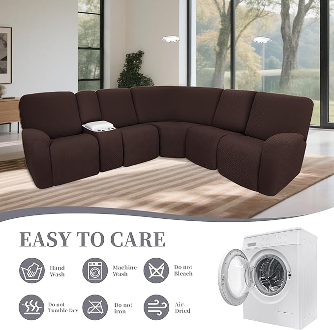 100% Waterproof Sectional Recliner Couch Covers