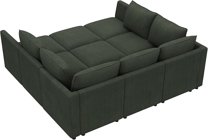 HONBAY Modular Sectional Sleeper Sofa