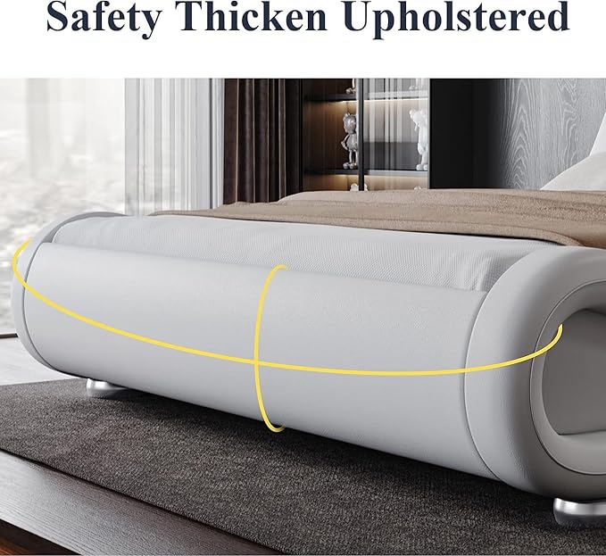Allewie King Size Bed Frame