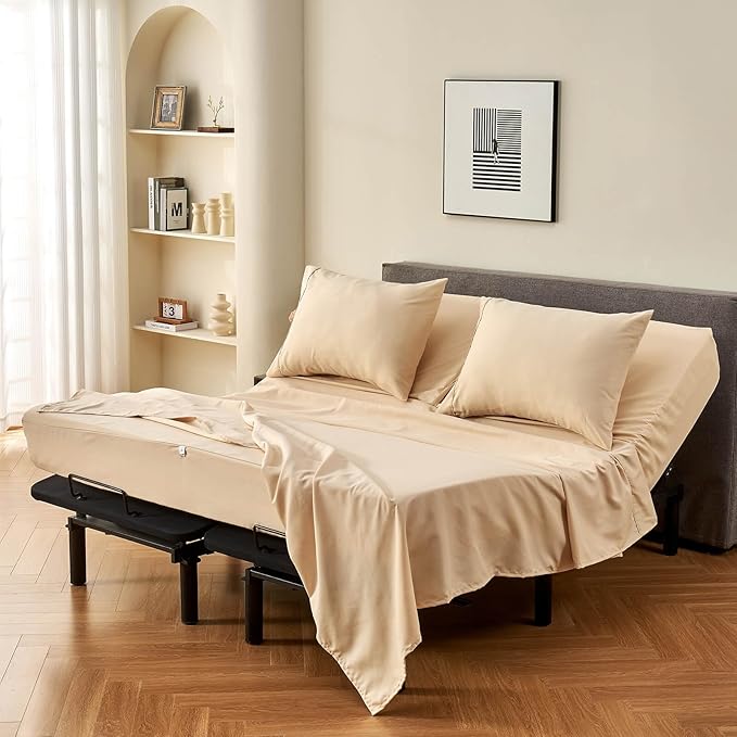 Kingnex 32-34 Split Top King Sheets Sets