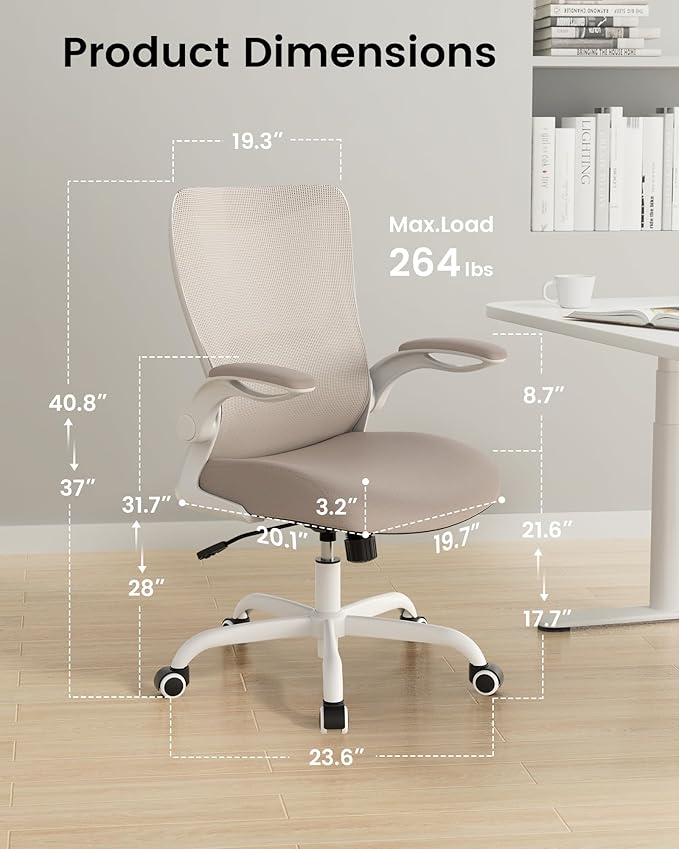 MUXX.STIL Office Chair, Ergonomic Desk Chair