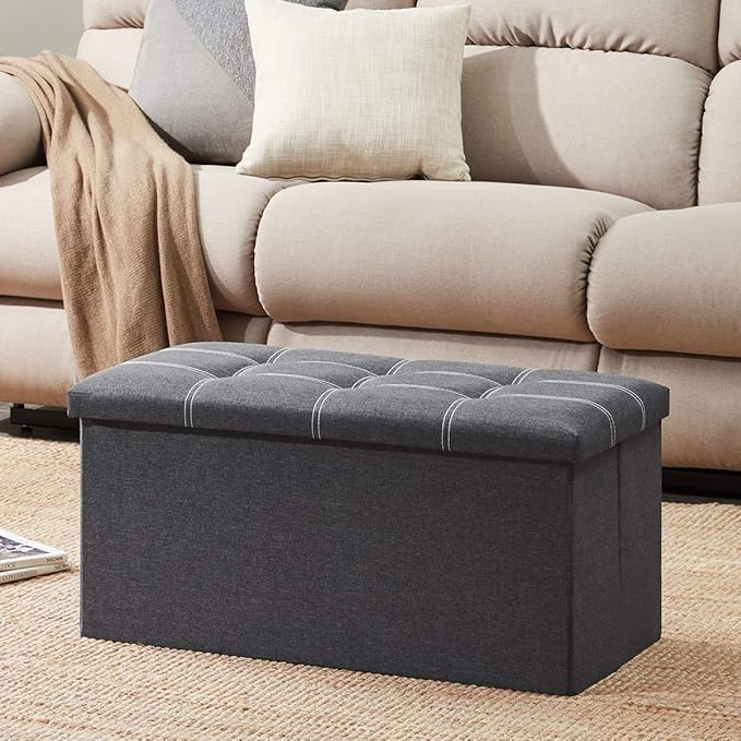 YOUDENOVA 30 inches Folding Ottoman, Ottoman