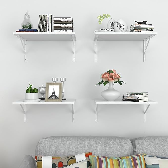 Deep Floating Wall Shelves