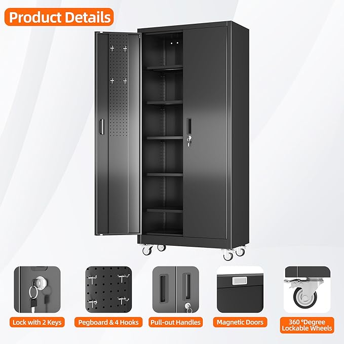 SUXXAN Garage Storage Cabinet