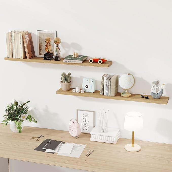 Fun Memories 48 Inch Floating Shelves
