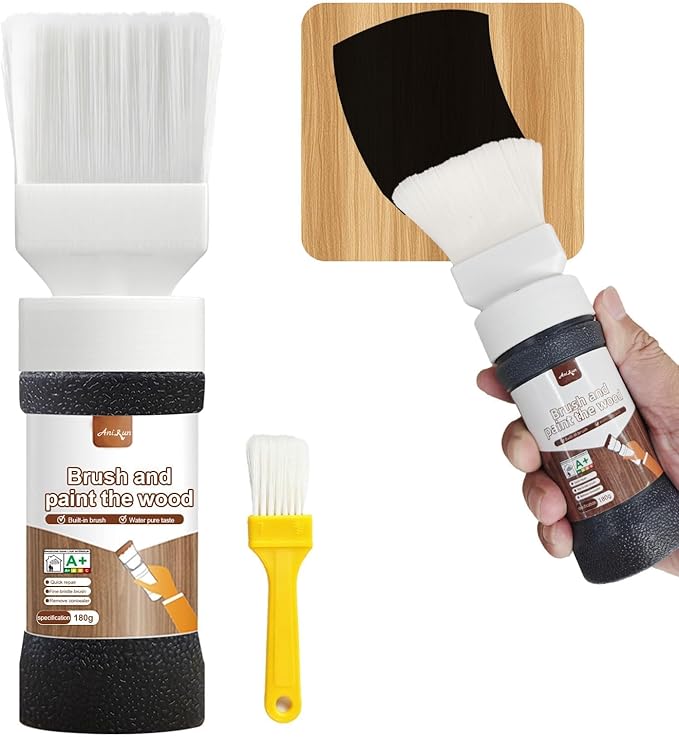 Black Paint, Touch-Up Paint for Furniture, No Sanding, Fast Drying, Water Based