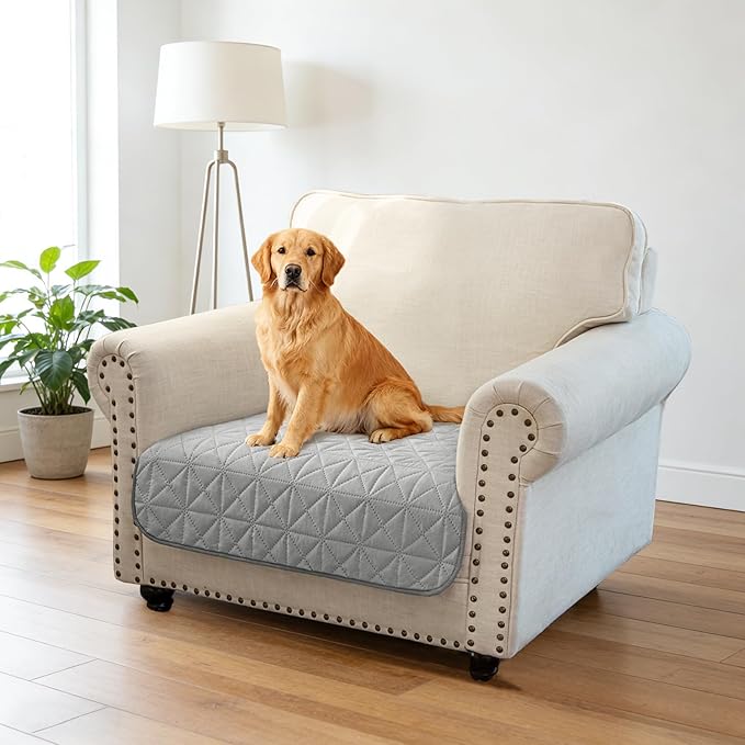 Ameritex Sofa Cover Waterproof for Seats Couch Cover for Dogs Pet Couch Cover