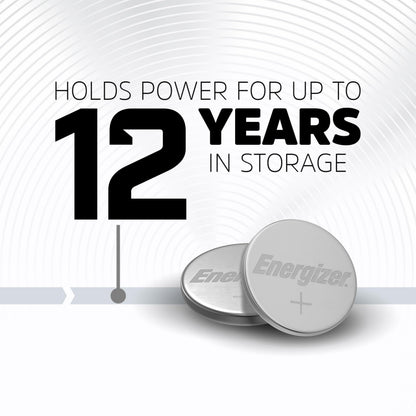 Energizer 2016 Batteries (2 Pack), 3V Lithium Coin Batteries With 3-in-1 Child Shield