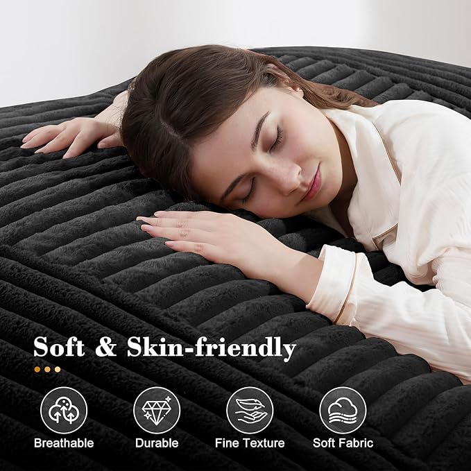 3-in-1 Giant Bean Bag Chair for Adults & Kid, Convertible Floor Sofa to Mattress