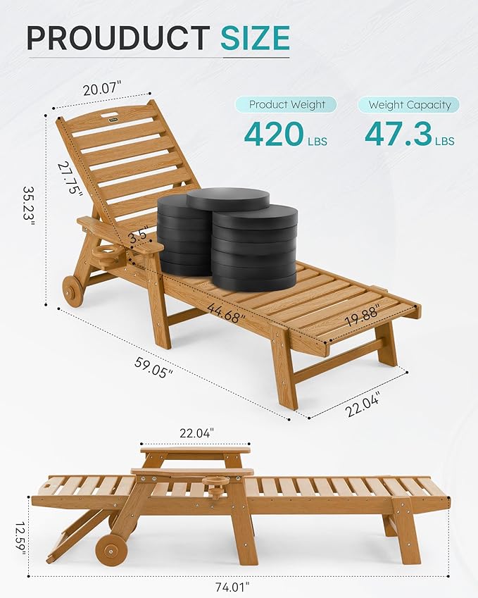 Chaise Lounge Chair Outdoor