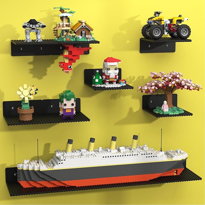 BlissBox 12-Pack Floating Shelves