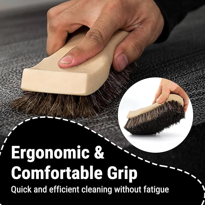 YeewayVeh Long Bristle Horse Hair Brush