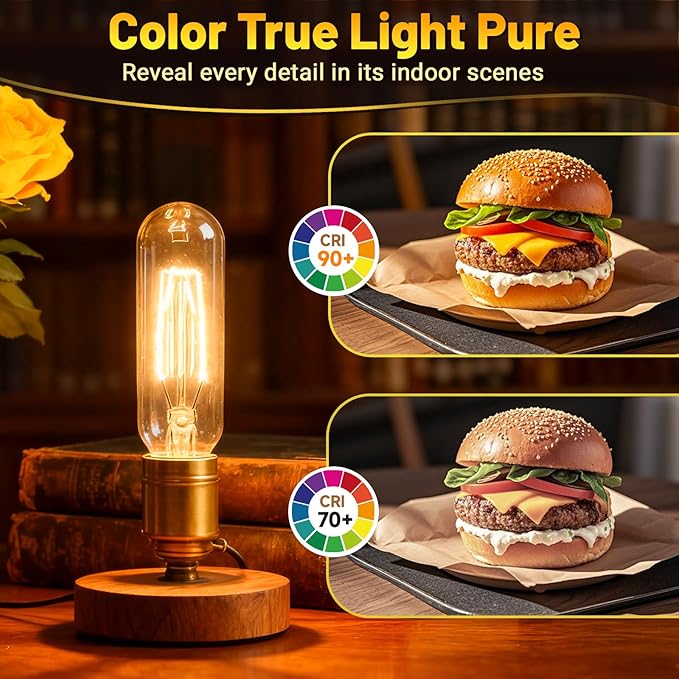 T10 Tubular Light Bulbs 25 Watt Incandescent Light Bulb, T10 Bulb, 120V 25W