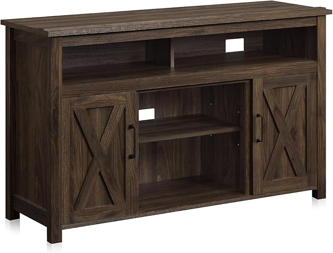 BELLEZE 48” TV Stand for TVs up to 50 Inches, Entertainment Center