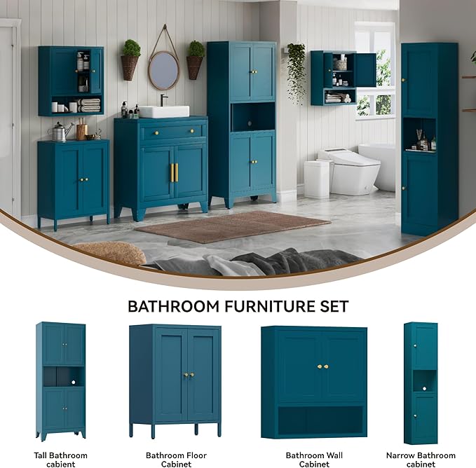 YAUWOH 69" Tall Metal Pantry Cabinet