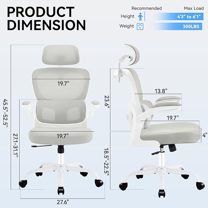 AreShark Office Chair Ergonomic Desk Chairs