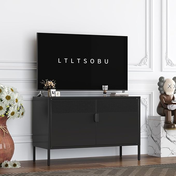 Black Metal Storage Cabinet