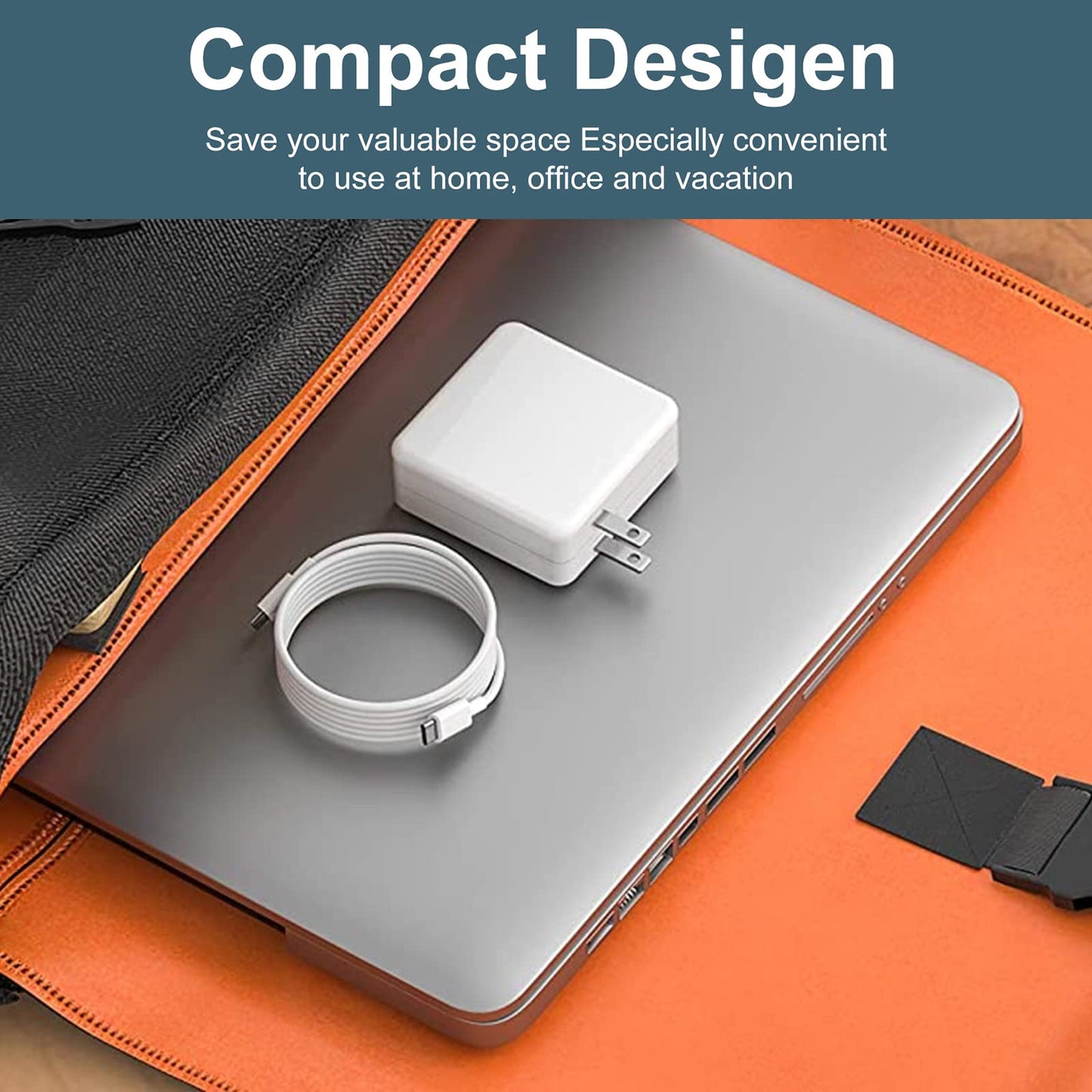 Mac Book Pro Charger - 118W USB C Charger Fast Charger Compatible with MacBook Pro/Air, M1 M2 M3 M4, iPad Pro, Samsung Galaxy, and More USB-C Devices(6.6 ft Cable Included)