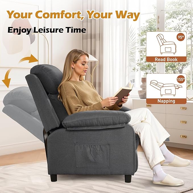 Korser Recliner Chair, Living Room Chairs