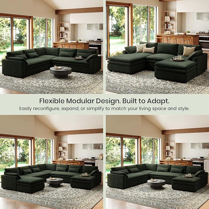 Belffin Large Modular Sectional Sofa