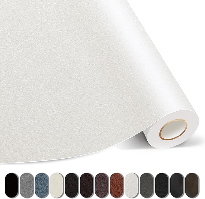 Kangshoon Leather Repair Patches, 35X79 Inch Self-Adhesive Leather Repair Tape