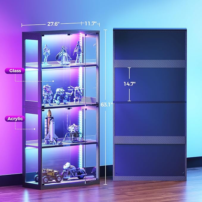 AODK Glass Display Cabinet
