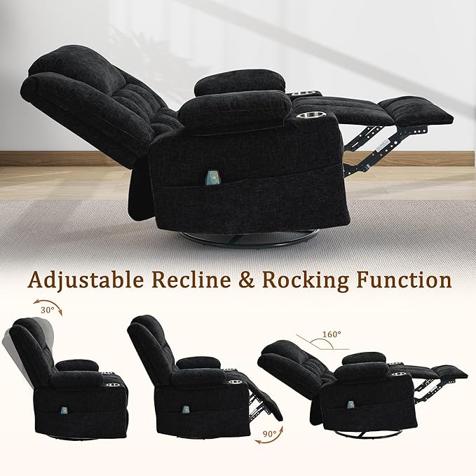 Korser Adult 360° Rotating Recliner